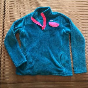 Patagonia soft pullover jacket